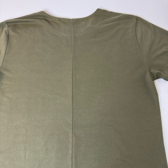 Unknown New York Olive Green Mesh Drop Tail T Shirt Men’s Size XL - Picture 13 of 13